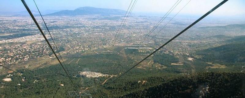 Athens from mount Parnitha