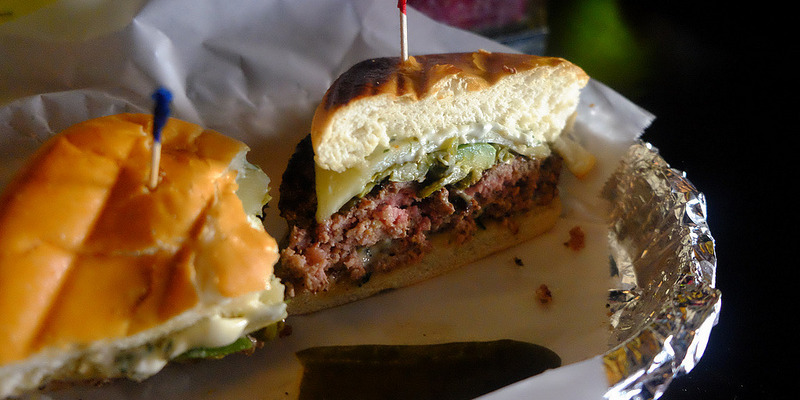 The Amarillo Burger at Casino El Camino