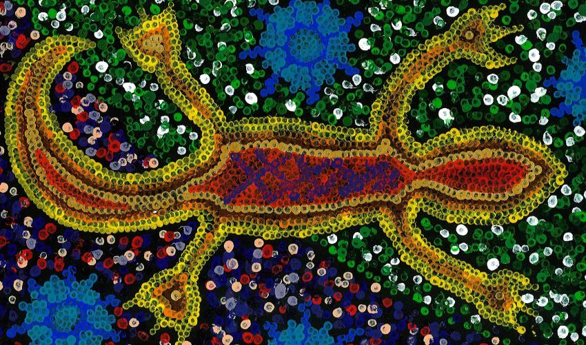 Aboriginal Art - Lisa