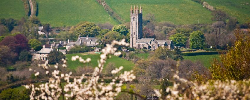 Widecombe in the Moor, Devon, England, 21 April 2011