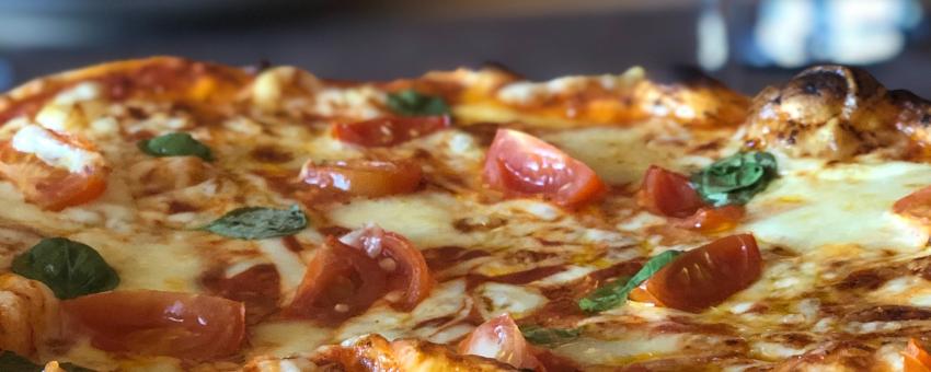 Pizza macro Shot