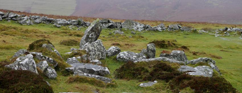 Stone Hut at Grimspound