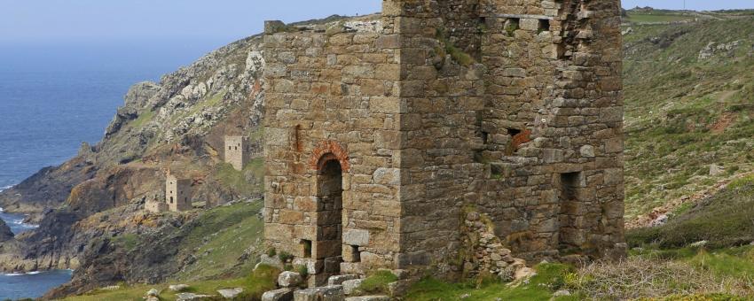 The abandoned Levant mine site