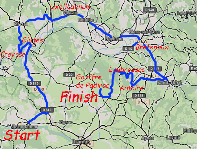 Dordogne Valley & Haut Query Route