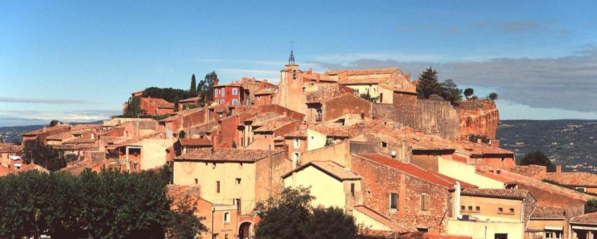 The plus beaux Village of Roussillon