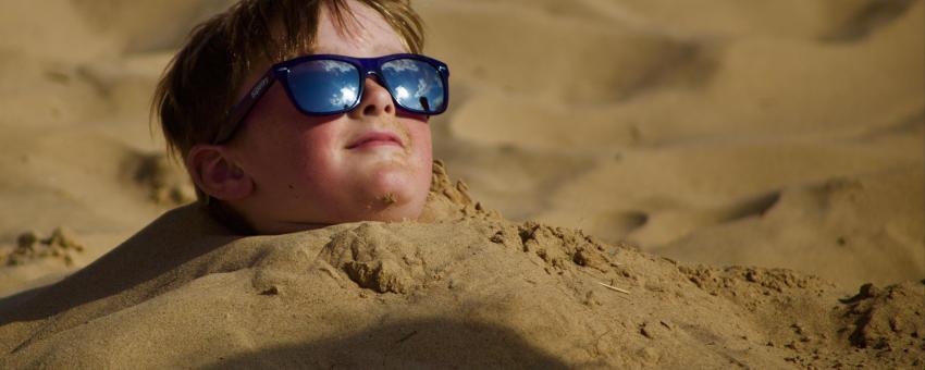 Fabulous afternoon playing in the sand.