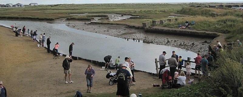 Crabbing at walberswick