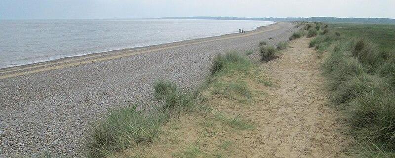 On the Suffolk Coastal Path near to Walberswick