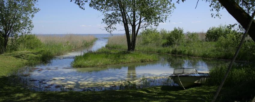 Coastline of Peipsi lake