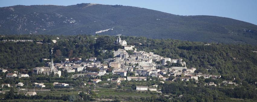 Luberon from Lacoste