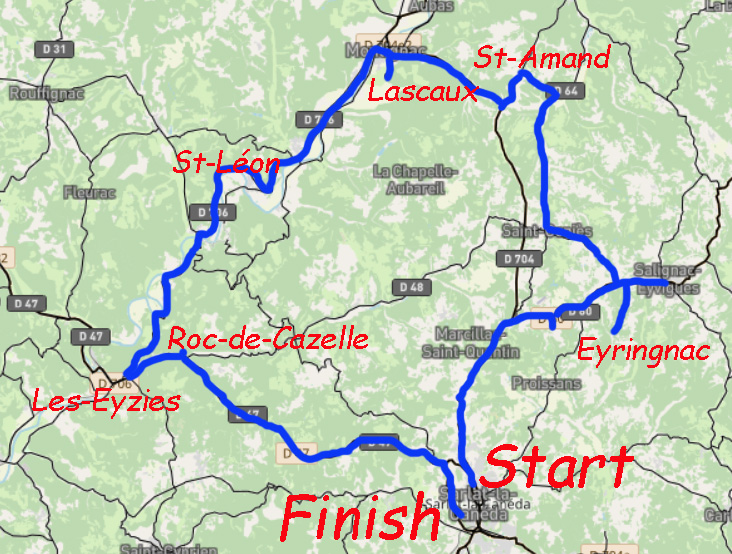 North Dordogne Route