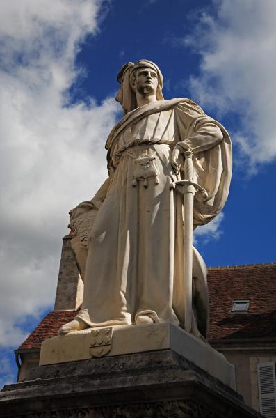 Jacques Couer Statue at Bourges