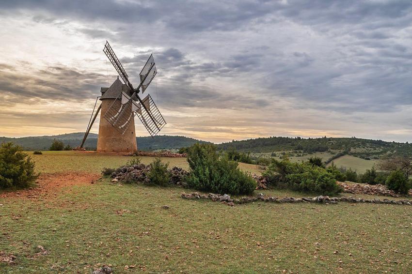 Windmill at Le Redonel