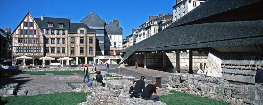 Rouen Place de Vieux Marché