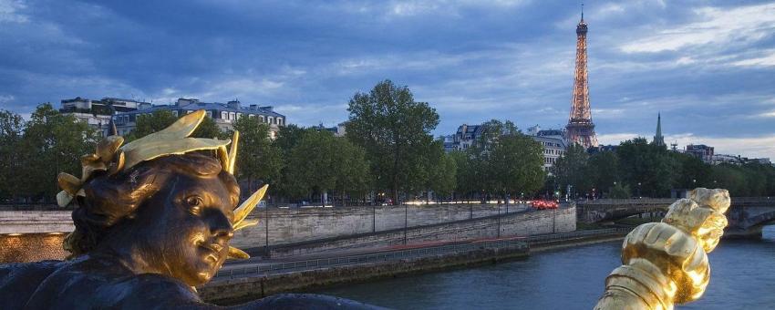 Eiffel Tower from Pont Alexander III