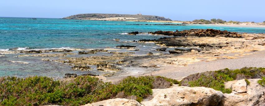 Crete 2013: Beach walk, Elafonissi beach