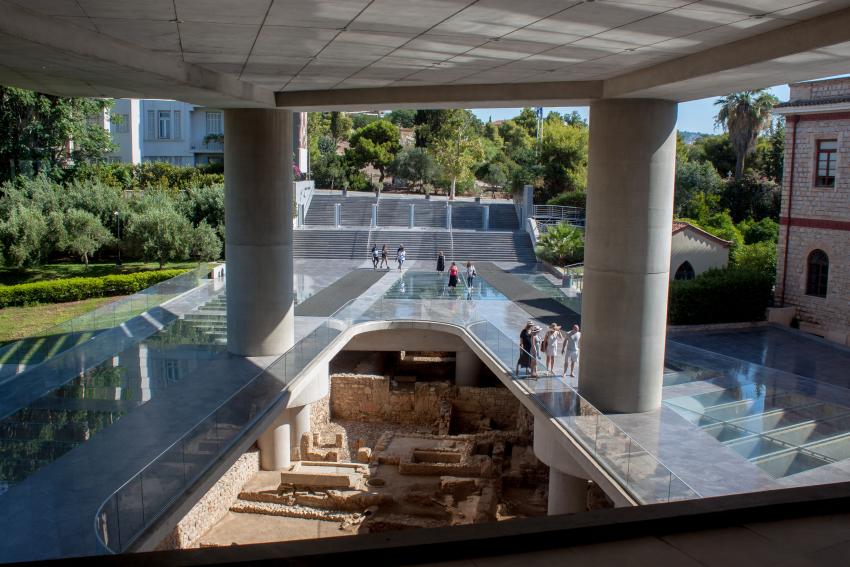 Entrance to Acropolis Museum, Athens