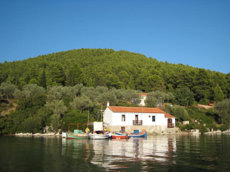 Skopelos beach house