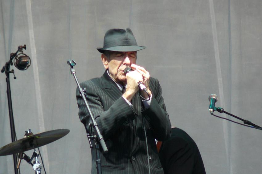 Leonard Cohen, Edinburgh Castle