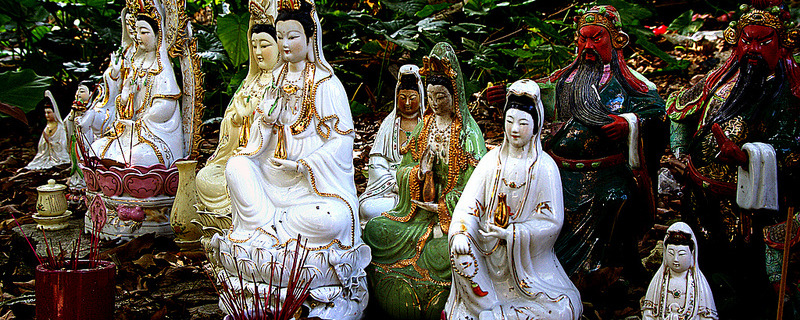 Buddha Goddesses Sha Tin Hong Kong.