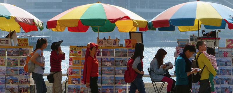 Vendors.Tsim Sha Tsui. HK