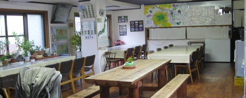 Dining area, Sounkyo Youth Hostel