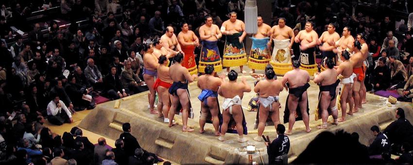 Sumo at Kokugikan