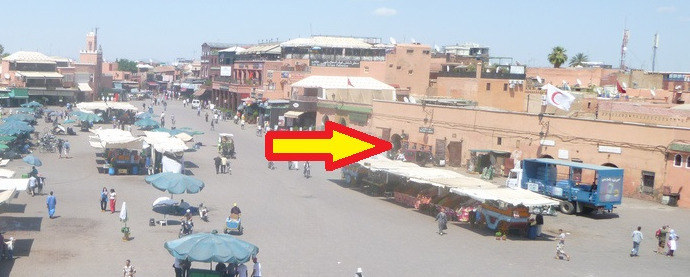 Jemaa market location