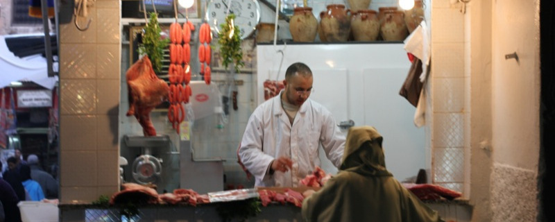 Food Market in Marrakech