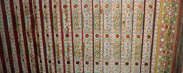 Ornate Ceilings, Dar si Said, Marrakech, Morocco-1