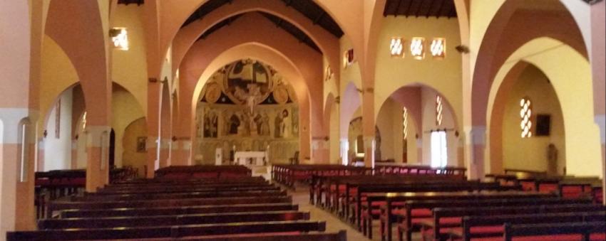 Marrakesh Catholic Church interior