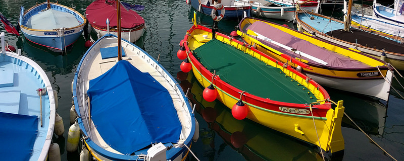 Boats, Port of Nice, France