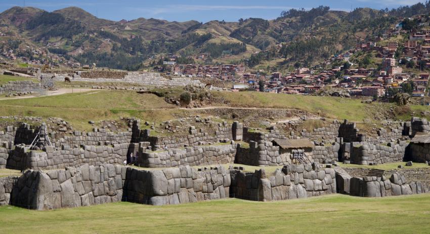 Massive walls at Sacsayhuaman