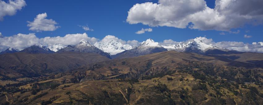 Cordillera Blanca from Wilkacocha
