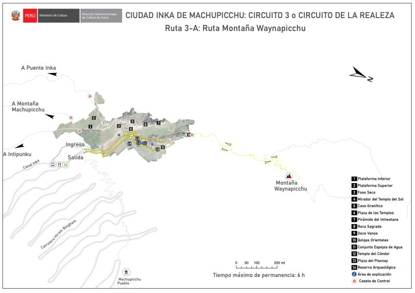 Machu Picchu route 3A