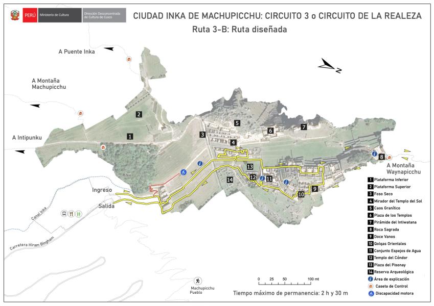 Machu Picchu route 3B