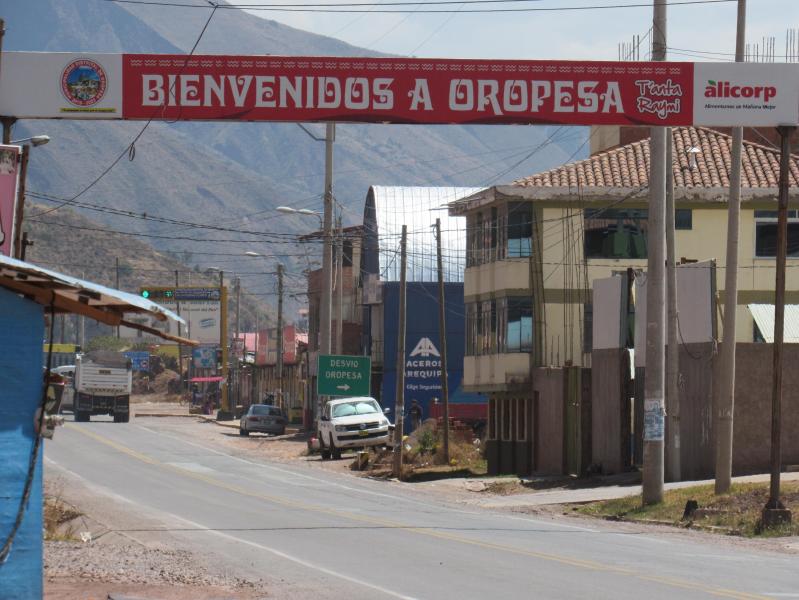 Entrance to Oropesa