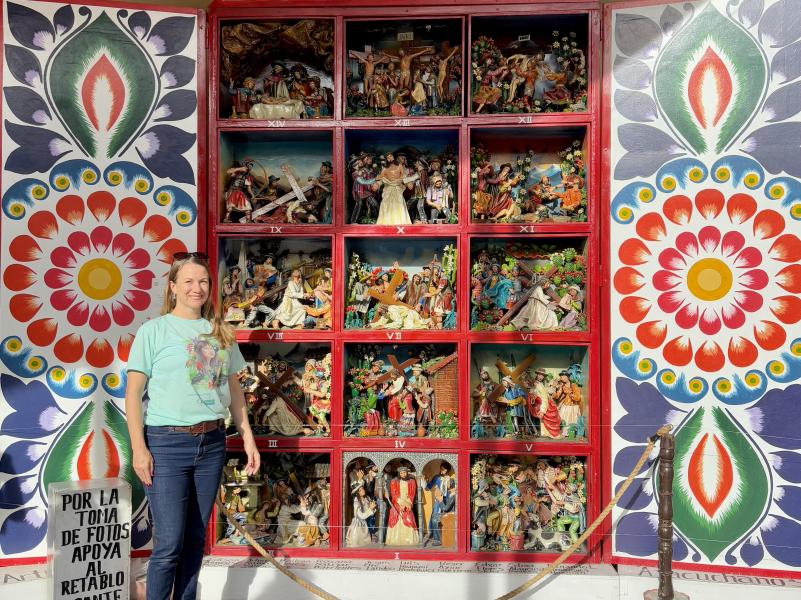 The giant retable in Ayacucho