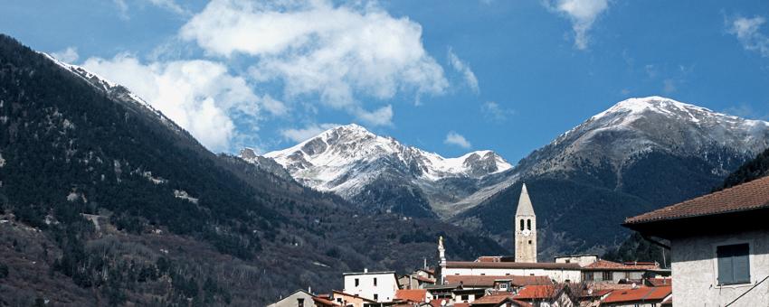 Mountains of the Mercantour in February