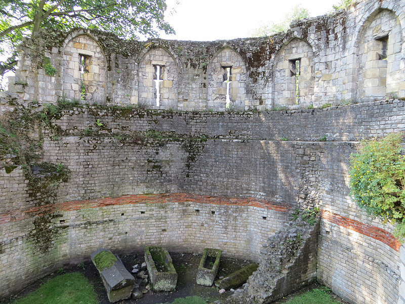 The Multangular Tower, York, August 2013