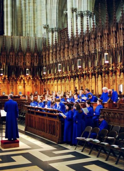 Evensong in York Minster