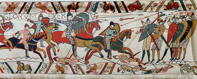 Scenes from the Bayeux Tapestry